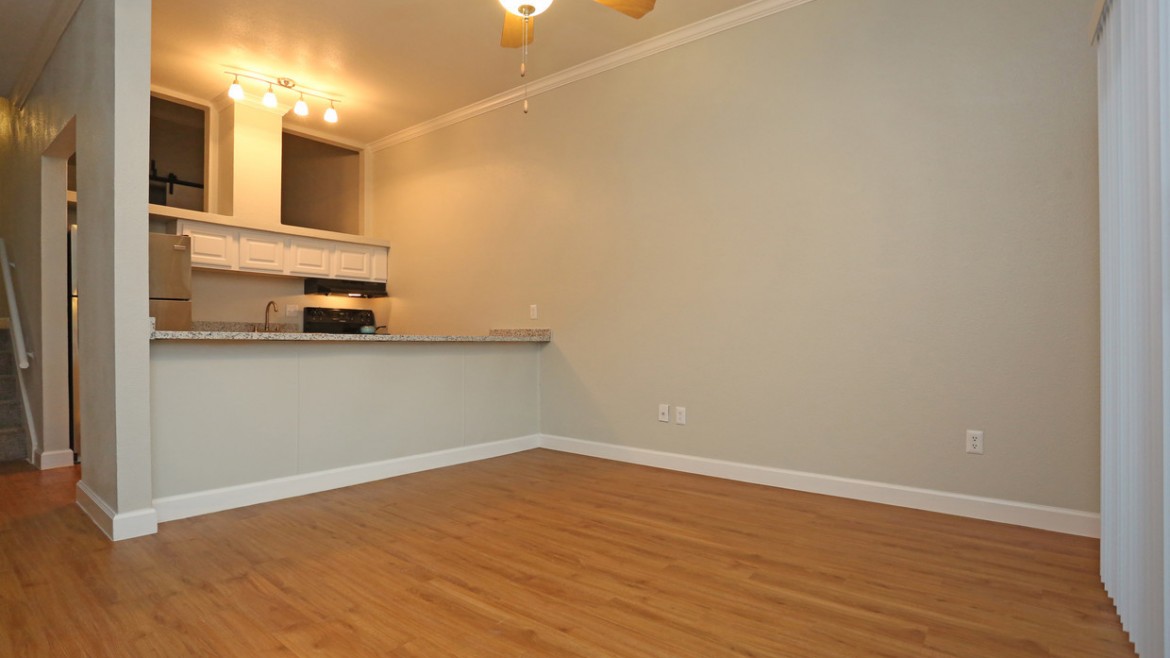 living room kitchen